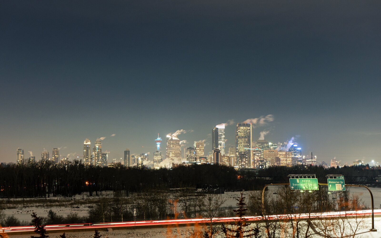 Calgary Tower & the Rockies